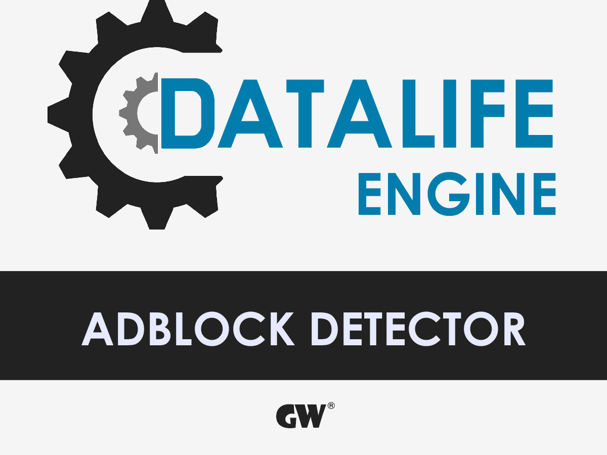 Adblock детектор » DataLife Engine (DLE) — система управления сайтом и  контентом. Официальный сайт.